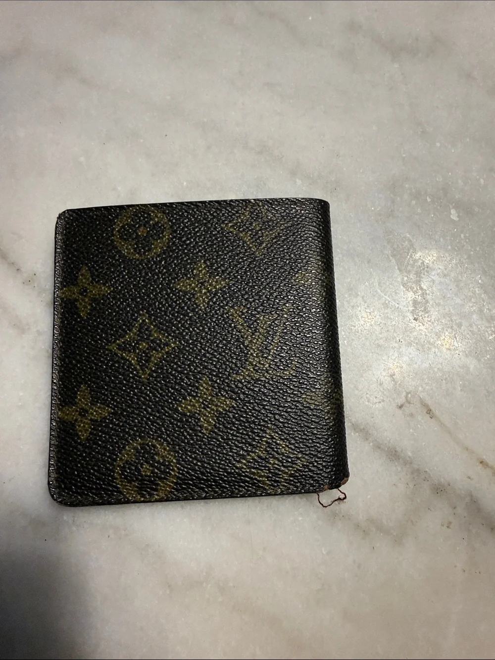 Louis Vuitton Monogram Canvas Wallet in Brown and Gold